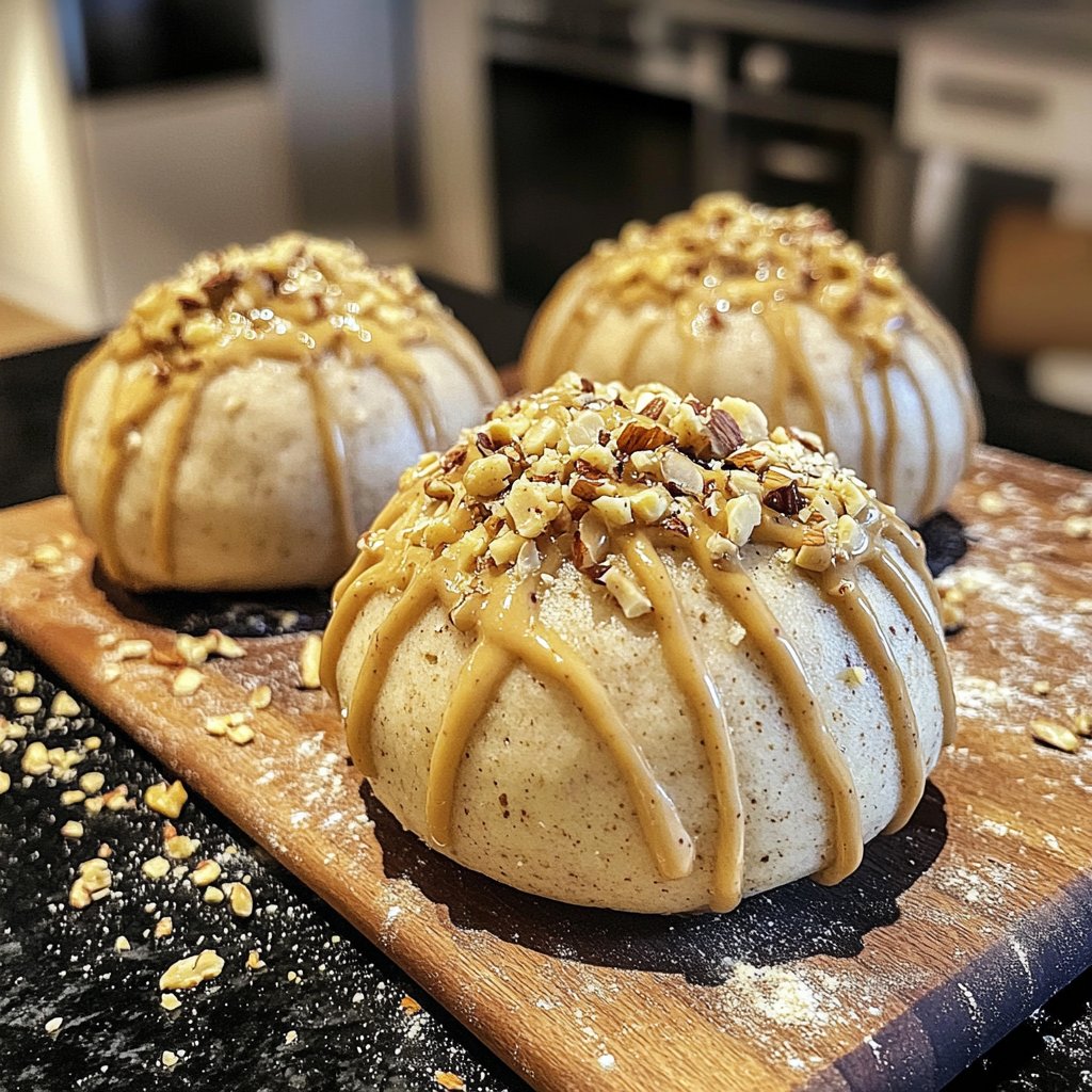 Protein Bällchen mit Cashewmus