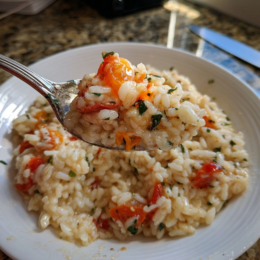Risotto mit Tomaten