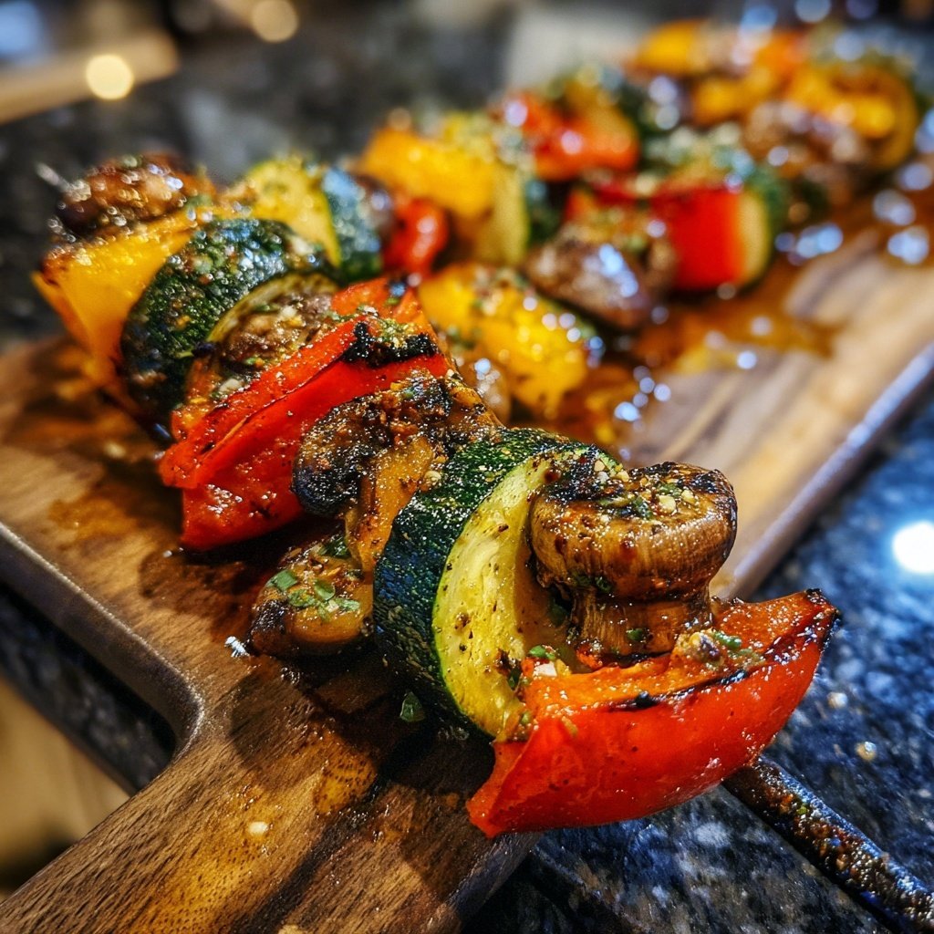 Gegrillte Gemüse Spieße