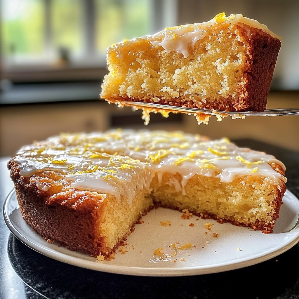 Zitronenkuchen saftig