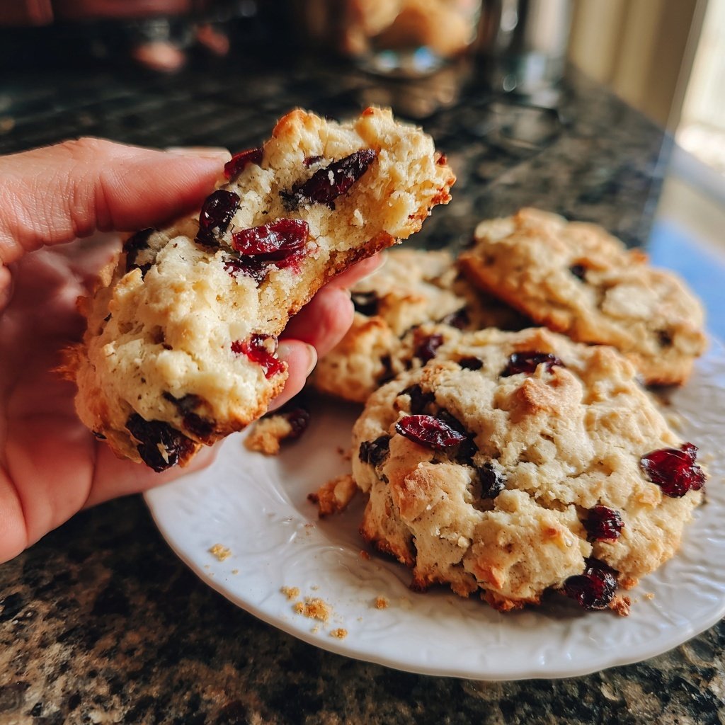 Cookies mit Cranberries