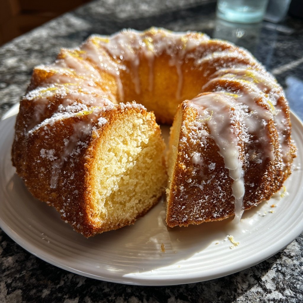 Zitronenkuchen ohne Butter