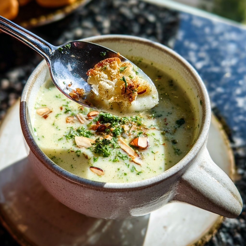 Blumenkohlsuppe low carb