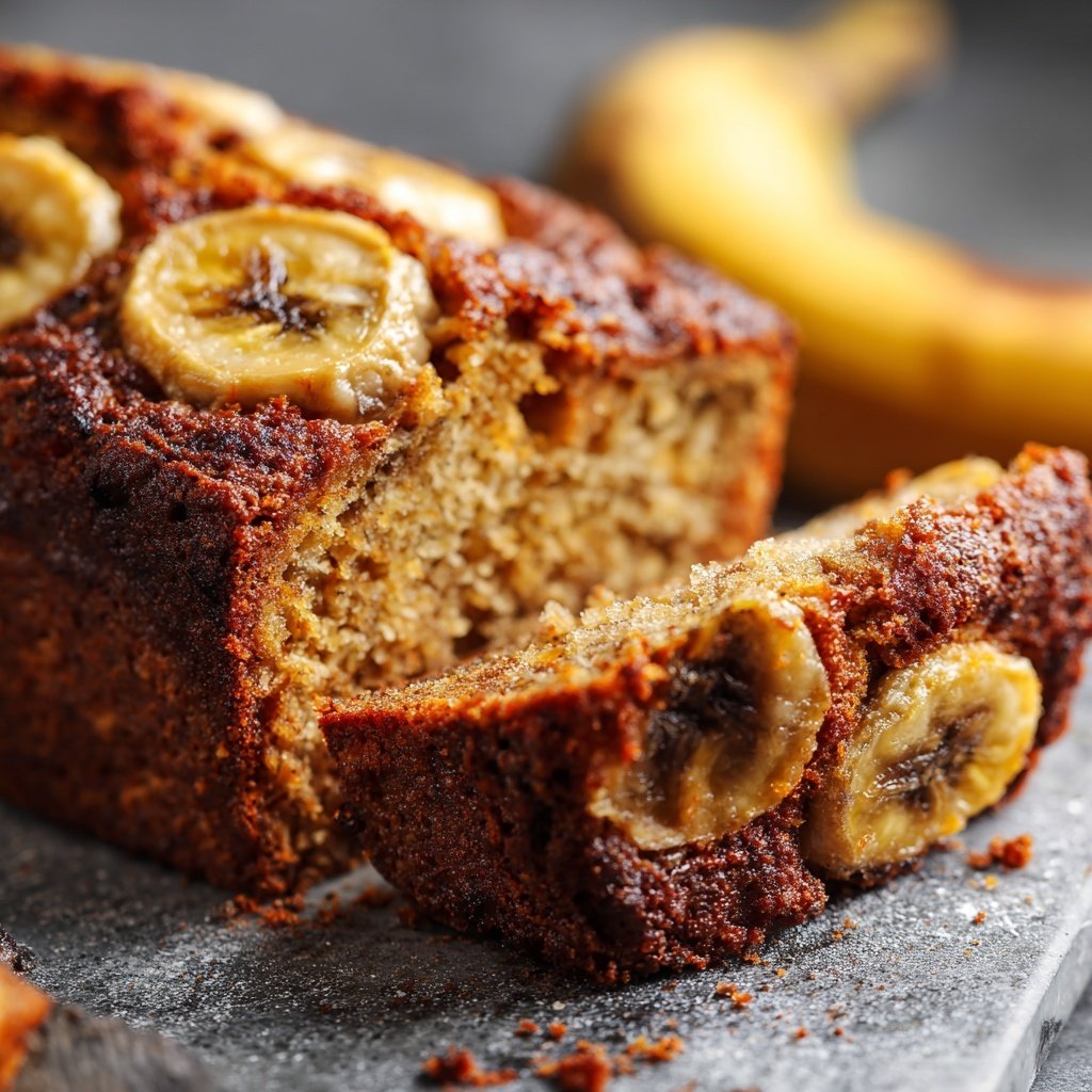 Bananenkuchen ohne Zucker