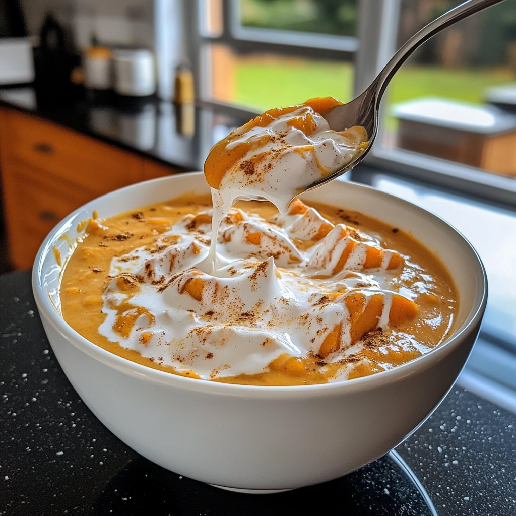 Kürbissuppe aus dem Ofen