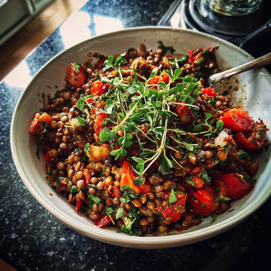 Linsensalat Zum Grillen